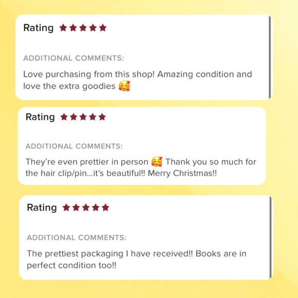 📦 + 💖 + free gifts w every order = 5 star rating Posh Ambassador! - Picture 3 of 5